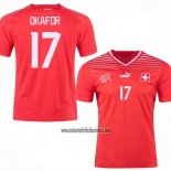 Camiseta Suiza Jugador Okafor Primera 2022