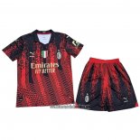 Camiseta AC Milan Cuarto Nino 2022 2023