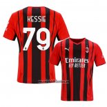 Camiseta AC Milan Jugador Kessie Primera 2021 2022