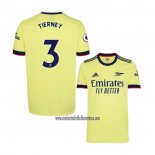 Camiseta Arsenal Jugador Tierney Segunda 2021 2022