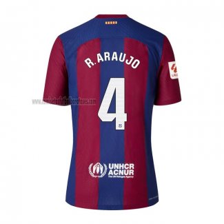 Camiseta Barcelona Jugador R.Araujo Primera 2023 2024