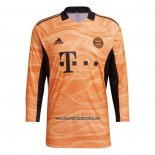 Camiseta Bayern Munich Portero Primera Manga Larga 2021 2022