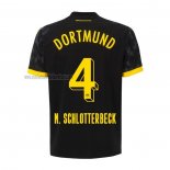 Camiseta Borussia Dortmund Jugador N.Schlotterbeck Segunda 2023 2024