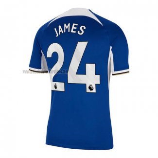 Camiseta Chelsea Jugador James Primera 2023 2024