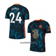 Camiseta Chelsea Jugador James Tercera 2021 2022