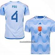Camiseta Espana Jugador Pau Segunda 2022