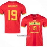 Camiseta Ghana Jugador Williams Segunda 2022