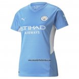 Camiseta Manchester City Primera Mujer 2021 2022