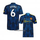 Camiseta Manchester United Jugador Pogba Tercera 2021 2022