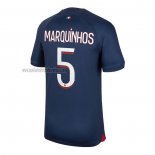 Camiseta Paris Saint-Germain Jugador Marquinhos Primera 2023 2024