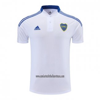 Camiseta Polo del Boca Juniors 2022 2023 Blanco