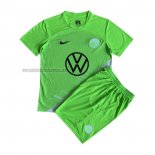 Camiseta Wolfsburg Primera Nino 2023 2024
