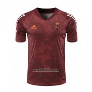 Camiseta de Entrenamiento Real Madrid 2020 2021 Rojo