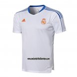Camiseta de Entrenamiento Real Madrid 2021 2022 Blanco