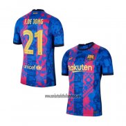 Camiseta Barcelona Jugador F.De Jong Tercera 2021 2022
