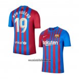 Camiseta Barcelona Jugador Kun Aguero Primera 2021 2022