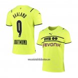 Camiseta Borussia Dortmund Jugador Haaland Cup 2021 2022