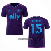 Camiseta Charlotte FC Jugador Bender Segunda 2023 2024