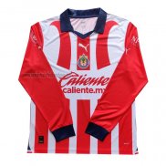 Camiseta Guadalajara Primera Manga Larga 2023 2024