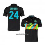 Camiseta Inter Milan Jugador Eriksen Tercera 2021 2022