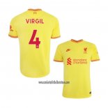 Camiseta Liverpool Jugador Virgil Tercera 2021 2022