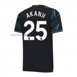 Camiseta Manchester City Jugador Akanji Tercera 2023 2024