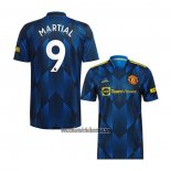 Camiseta Manchester United Jugador Martial Tercera 2021 2022