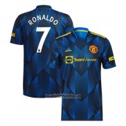 Camiseta Manchester United Jugador Ronaldo Tercera 2021 2022