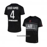 Camiseta Paris Saint-Germain Jugador Sergio Ramos Tercera 2021 2022