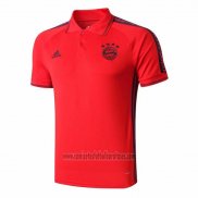 Camiseta Polo del Bayern Munich 2019 2020 Rojo