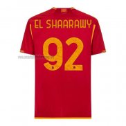 Camiseta Roma Jugador El Shaarawy Primera 2023 2024
