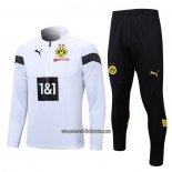 Chandal de Sudadera del Borussia Dortmund 2022 2023 Blanco