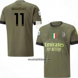 Camiseta AC Milan Jugador Ibrahimovic Tercera 2022 2023