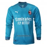 Camiseta AC Milan Tercera Manga Larga 2020 2021