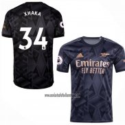 Camiseta Arsenal Jugador Xhaka Segunda 2022 2023