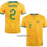 Camiseta Australia Jugador Degenek Primera 2022