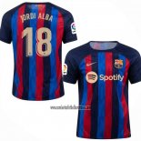 Camiseta Barcelona Jugador Jordi Alba Primera 22-23