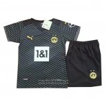 Camiseta Borussia Dortmund Segunda Nino 2021 2022