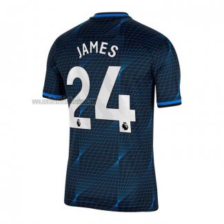 Camiseta Chelsea Jugador James Segunda 2023 2024