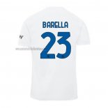 Camiseta Inter Milan Jugador Barella Segunda 2023 2024