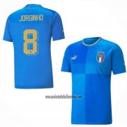 Camiseta Italia Jugador Jorginho Primera 2022