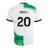 Camiseta Liverpool Jugador Diogo J. Segunda 2022 2023