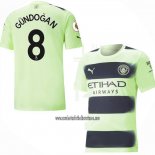 Camiseta Manchester City Jugador Gundogan Tercera 2022 2023
