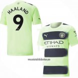 Camiseta Manchester City Jugador Haaland Tercera 2022 2023