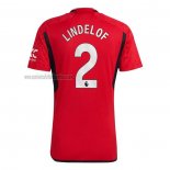 Camiseta Manchester United Jugador Lindelof Primera 2023 2024