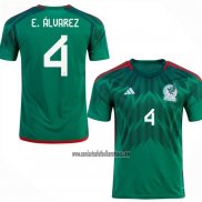 Camiseta Mexico Jugador E.Alvarez Primera 2022