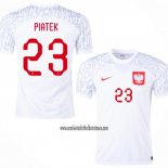 Camiseta Polonia Jugador Piatek Primera 2022