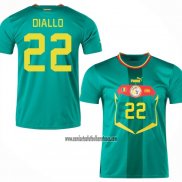 Camiseta Senegal Jugador Diallo Segunda 2022