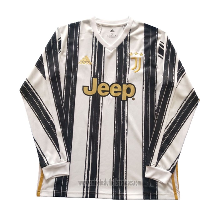 Camiseta Juventus Primera Manga Larga 2020 2021 baratas